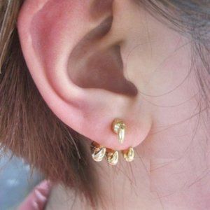 Ear Cuff ~ Earring ~ Gold ~ Eagle Claw